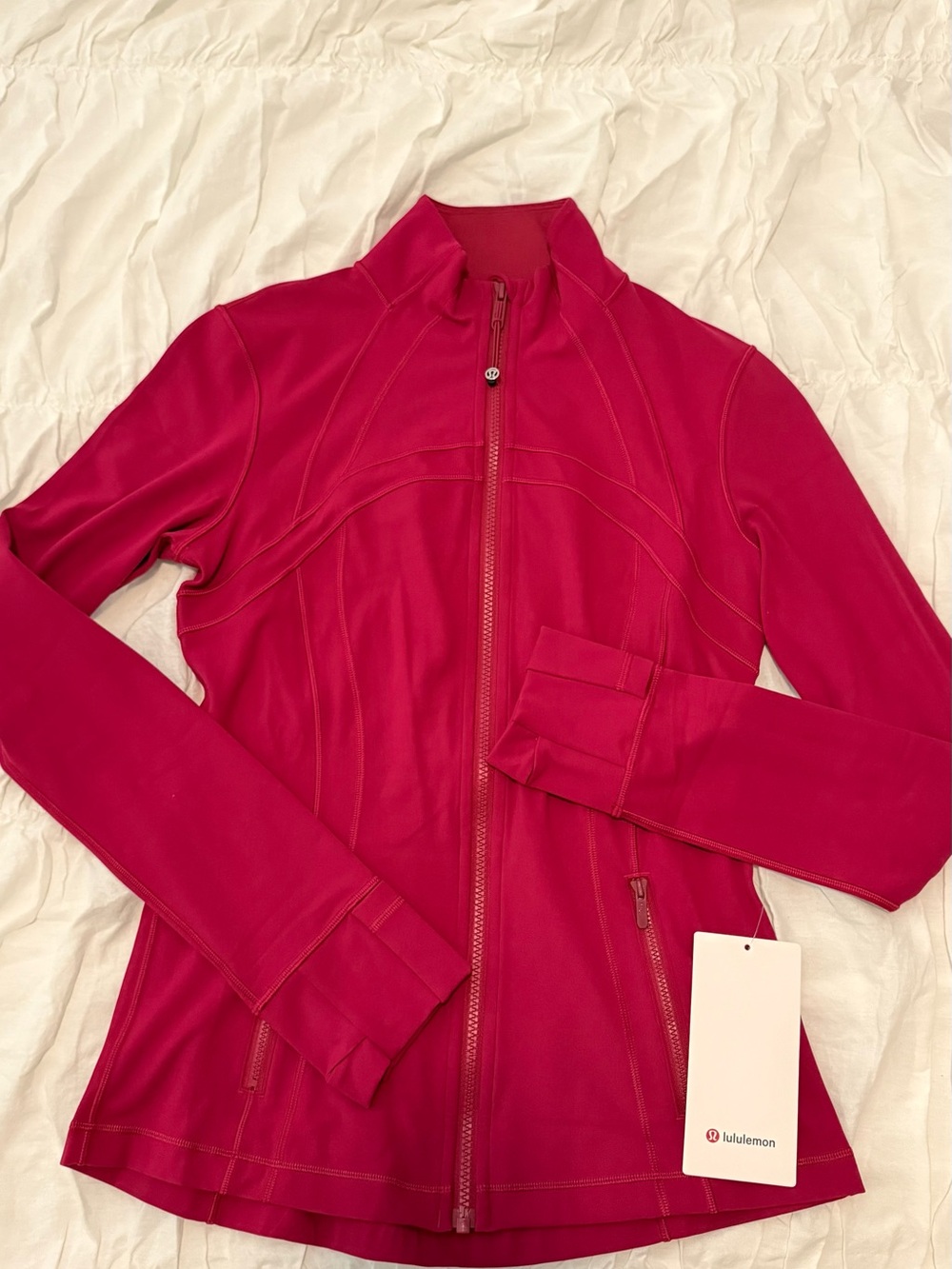 Lululemon NWT Define Jacket Nulu - Berry Rumble